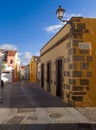 Historic Aguimes Town Gran Canaria Spain