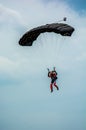 Historic Airplanes In Mid-Air Royalty Free Stock Photo