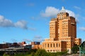 The historic Akron YMCA building in Akron, Ohio Royalty Free Stock Photo