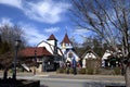 Historic Alpine Village at Helen, Georgia, USA.