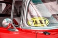 Historic american car taxi