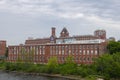 Amoskeag Mill building, Manchester, NH, USA Royalty Free Stock Photo