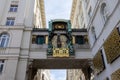 Historic Anker Clock in Vienna, Austria Royalty Free Stock Photo