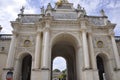 Historic Arc Here architecture from Place Stanislas square in Nancy City in Lorraine region of France