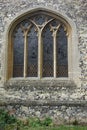 Historic Arched Church Window Royalty Free Stock Photo