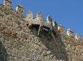 Historic architecture in Avila. Spain. Royalty Free Stock Photo