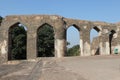 Historic architecture, baz bahadur ka mahal, mandu, madhya pradesh, india