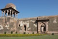 Historic architecture, baz bahadur palace, mandav, madhyapradesh, india.