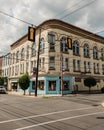 Historic architecture in downtown Huntington, Pennsylvania