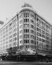 Historic architecture in downtown Los Angeles, California