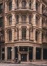 Historic architecture in the Flatiron District, Manhattan, New York Royalty Free Stock Photo