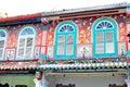 Historic architecture at the Jonker street Royalty Free Stock Photo