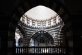 Historic architecture (Khan As\'ad Pasha),the largest caravanserai in the Old City of Damascus Royalty Free Stock Photo