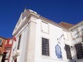 Traditional Portuguese buildings in central Lisbon