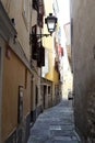 Historic architecture of Piran, Slovenia. Royalty Free Stock Photo