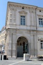 Historic architecture of Piran, Slovenia. Royalty Free Stock Photo