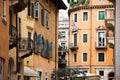 Historic architecture in Verona