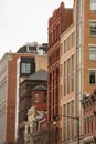 Historic architecture in Washington DC highrise office and flat loft buildings