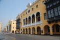 Historic area in Lima, Peru