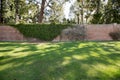 Historic Arthur Wall built by convicts in 1830 as a heated wall, Hobart