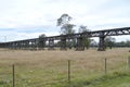 Historic Australian rail bridge Royalty Free Stock Photo