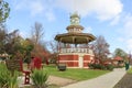 The historic band rotunda and clock tower 1903 was erected to commemorate the reign of her late majesty Queen Victoria