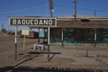 Baquedano Railway Station, Chile Royalty Free Stock Photo