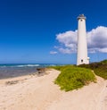 Historic Barbers Point Lighthouse on The Southwest Tip of Oahu