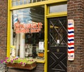 Historic Barbershop, Queen Anne Seattle Royalty Free Stock Photo