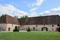 Historic barn of the Chateau de Cormatin