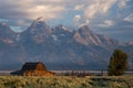 Historic barn in Grand Teton National Park Royalty Free Stock Photo