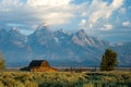 Historic barn in Grand Teton National Park Royalty Free Stock Photo
