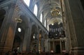 Main nave and the organ - Saint-Sulpice