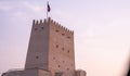 The historic Barzan Tower in Doha, Qatar, Middle East Royalty Free Stock Photo