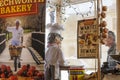 Historic Beechworth Bakery Window Display Royalty Free Stock Photo