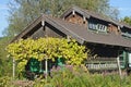 A historic beeyard in South Bavaria Royalty Free Stock Photo