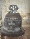 Historic bell of Old Mission, Santa Barbara, CA, USA Royalty Free Stock Photo