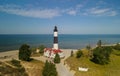 Historic Big Sable point light house Royalty Free Stock Photo