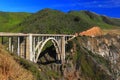 Historic Bixby Bridge Royalty Free Stock Photo