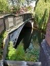 Historic Blackfriars Bridge, River Wensum, Norwich, Norfolk, UK