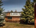 Historic blacksmith shop still in use Markerville Alberta Canada