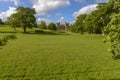 Historic Bodiam Castle in East Sussex Royalty Free Stock Photo