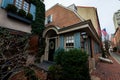 Historic Brick Buildings in Society Hill in Philadelphia, Pennsylvania Royalty Free Stock Photo