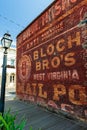 historic brick business billboards