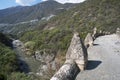 bridge of the colonial era of the year 1654, the construction was started by order of Viceroy Salvatierra made of lime