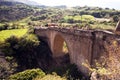 bridge of the colonial era of the year 1654, the construction was started by order of Viceroy Salvatierra made of lime