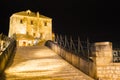 Historic bridge in Mostar, Bosnia Herzegovina Royalty Free Stock Photo