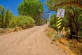 Historic Perkinsville Bridge Arizona Royalty Free Stock Photo