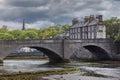 Historic bridge in Wick, Scotland.