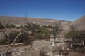 Historic Cemetery in the Atacama Desert Royalty Free Stock Photo